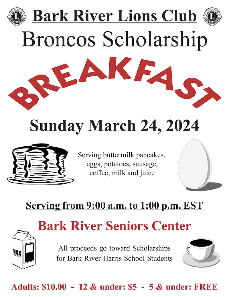 Bronco Scholarship Breakfast Poster